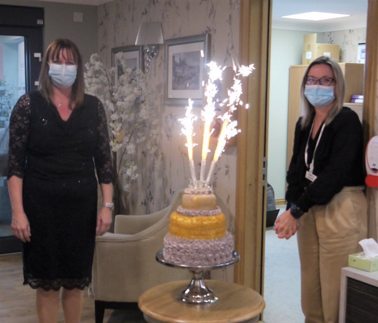Ashford care home celebrates first anniversary in style